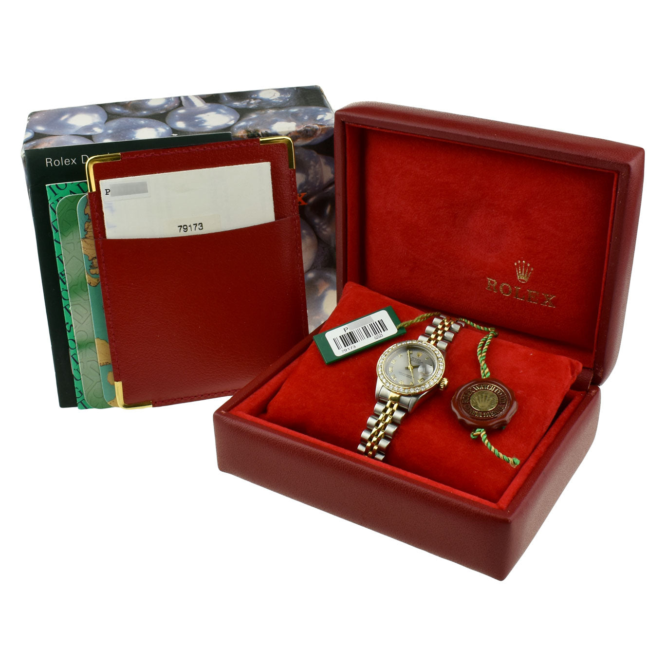 Rolex Lady Datejust Steel &amp; Gold Diamond Set 79173