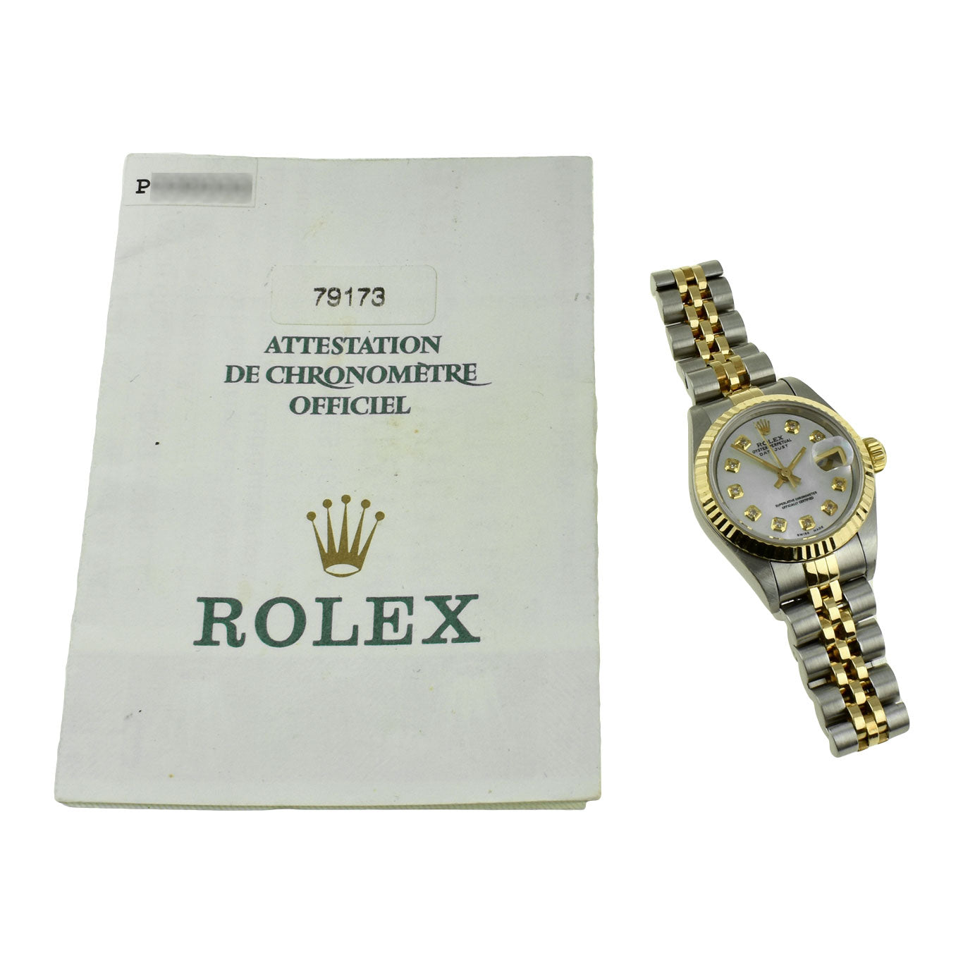 Rolex Lady Datejust Steel &amp; Gold 79173