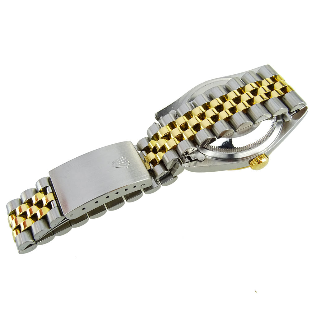 Rolex Datejust Steel and Gold Diamond Dot 16233