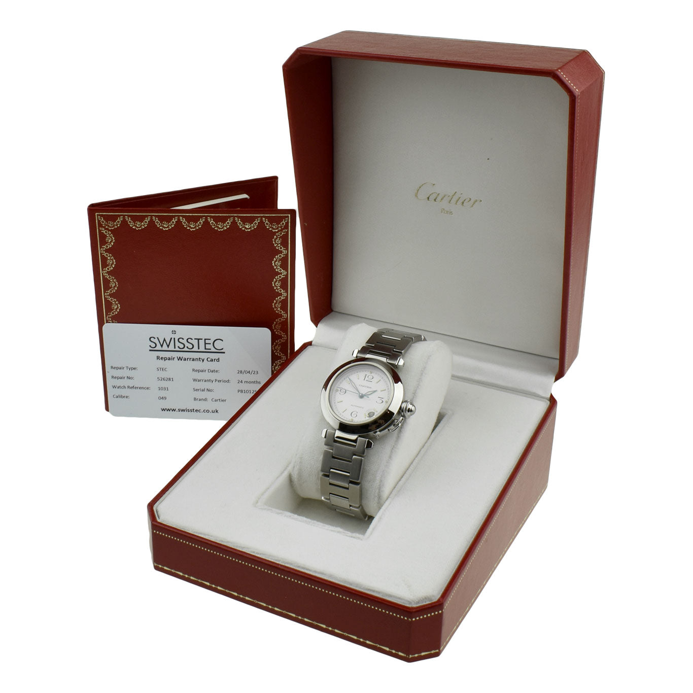 Cartier Pasha C Stainless Steel Automatic W31015M7