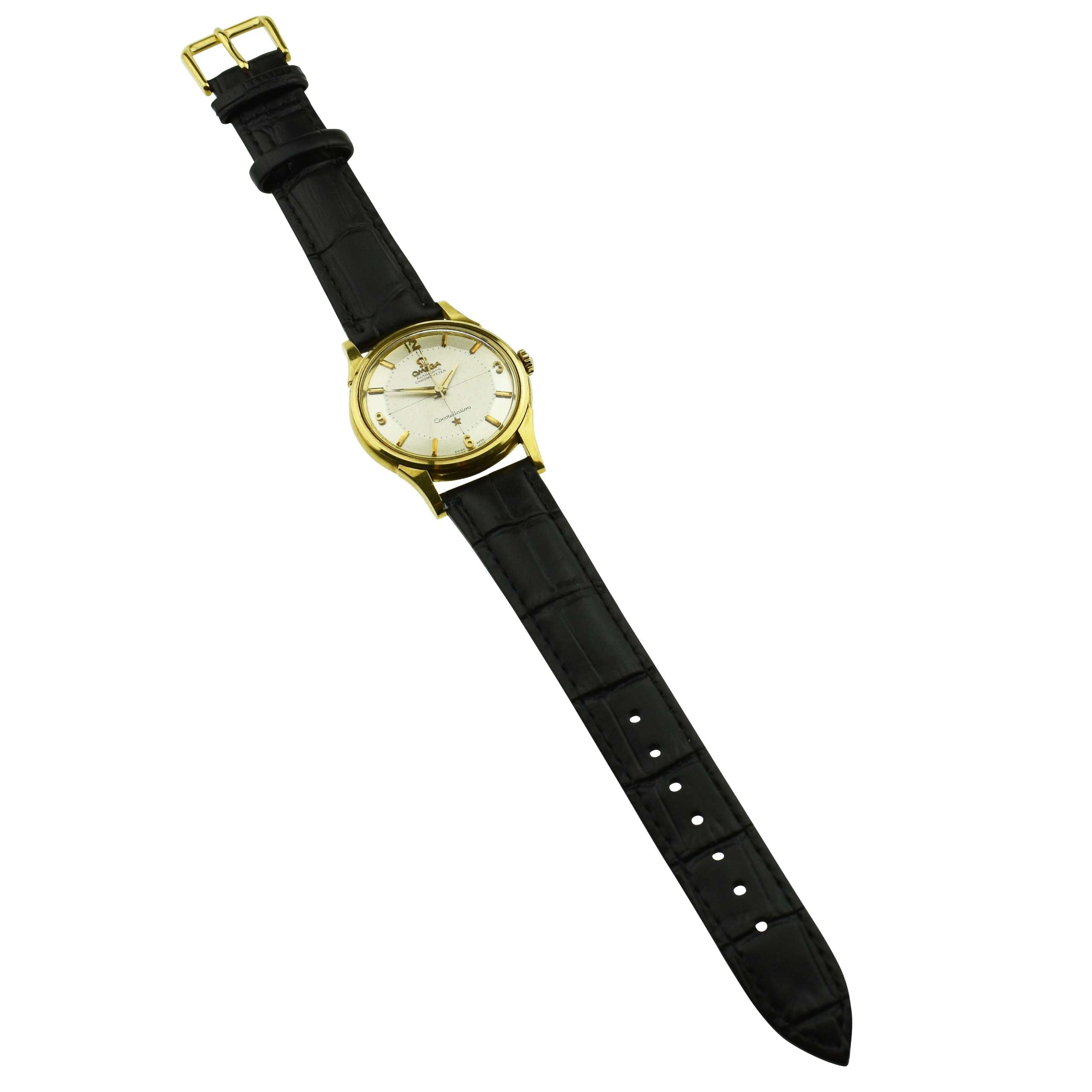 Omega Constellation Pie-Pan 18ct Gold 14381-2