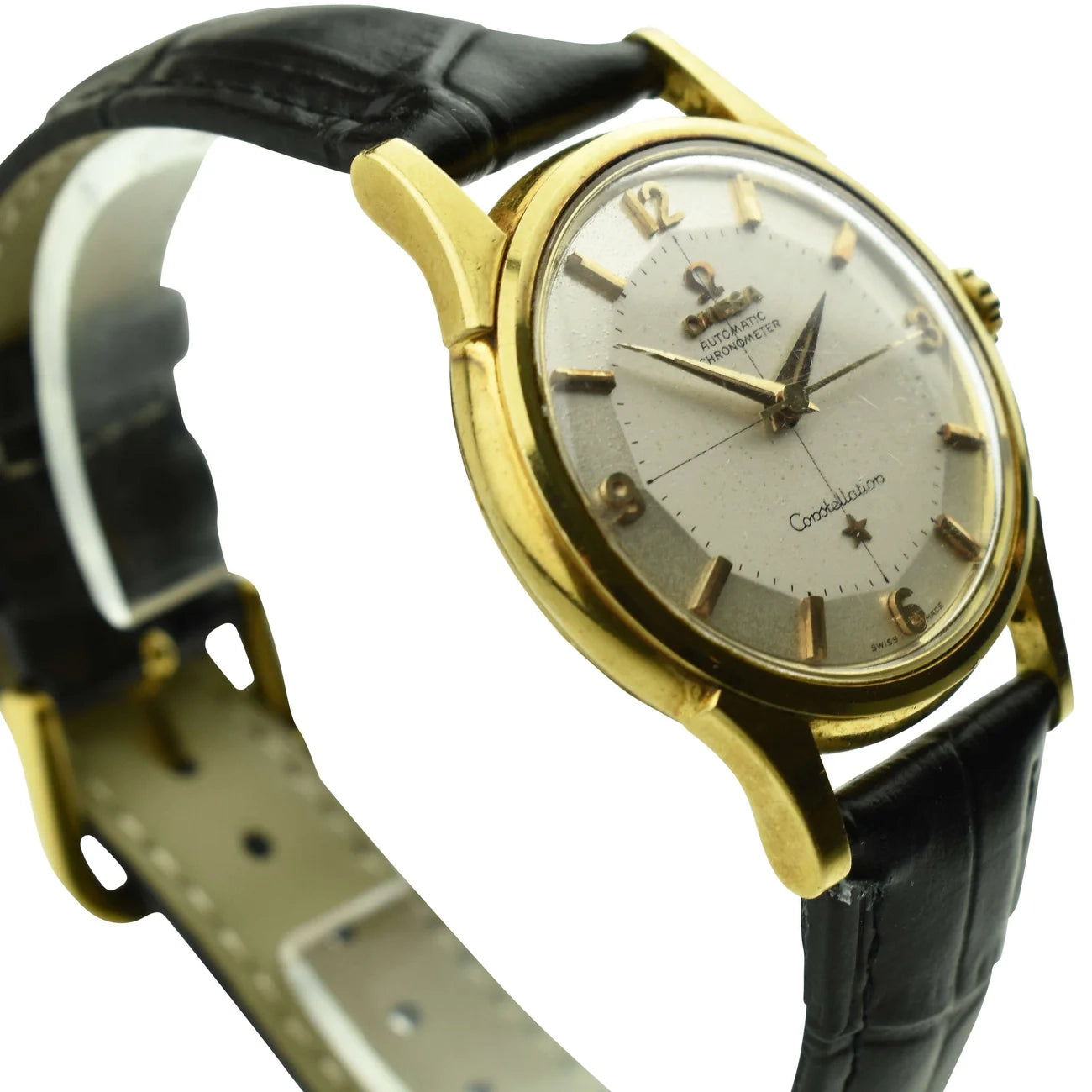 Omega Constellation Pie-Pan 18ct Gold 14381-2