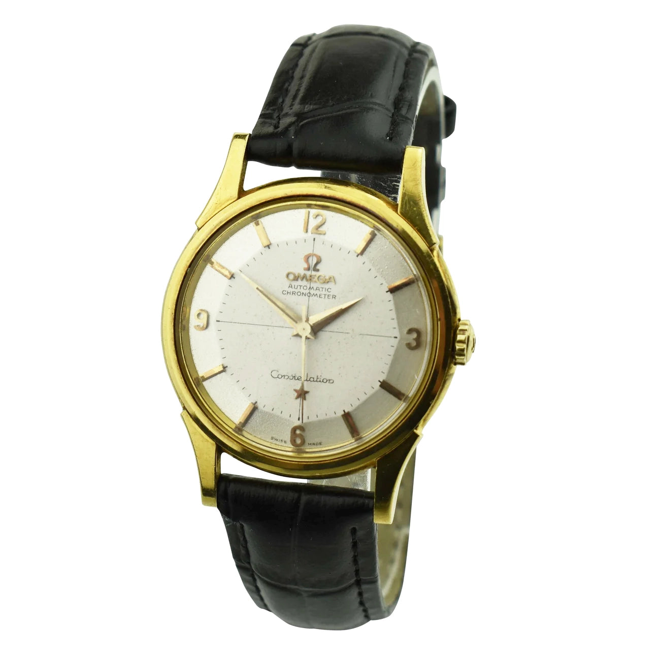Omega Constellation Pie-Pan 18ct Gold 14381-2
