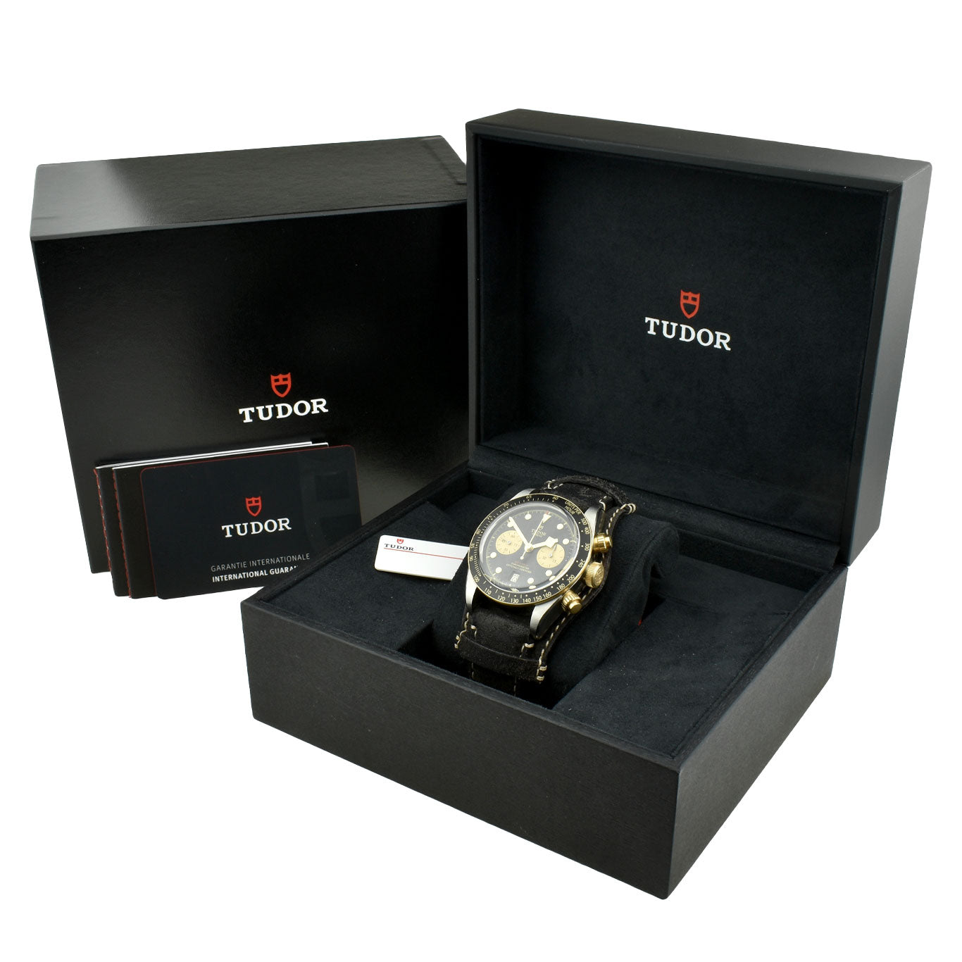Tudor Heritage Black Bay Chrono Steel &amp; Gold 79363N
