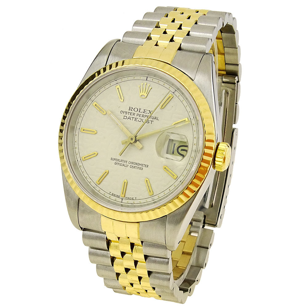 Rolex Datejust Steel and Gold 16233