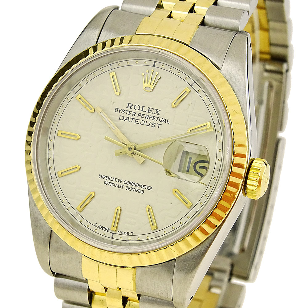 Rolex Datejust Steel and Gold 16233