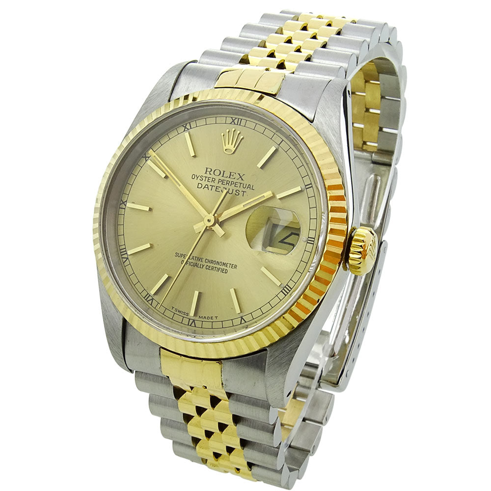 Rolex Datejust Steel and Gold 16233