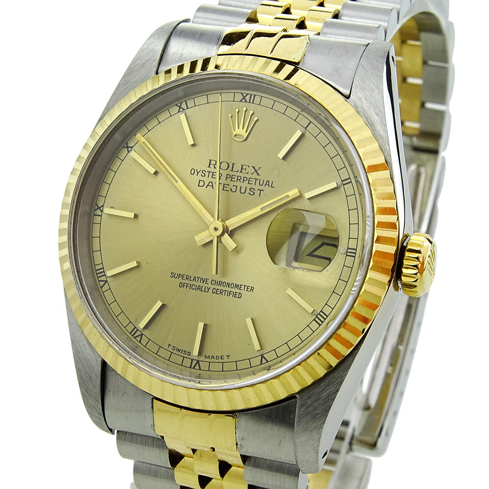Rolex Datejust Steel and Gold 16233