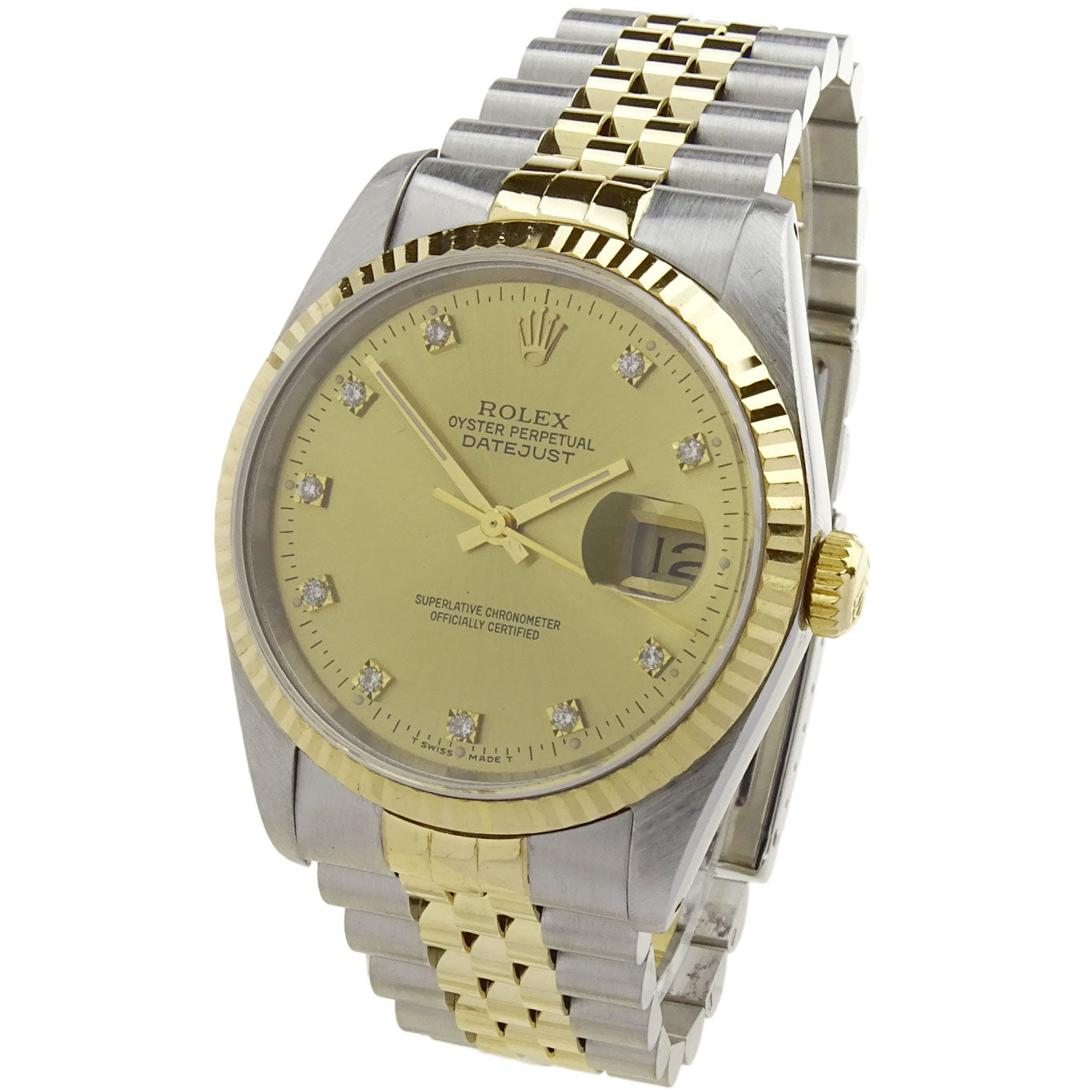 Rolex Datejust Oyster Perpetual Steel &amp; Gold 16233