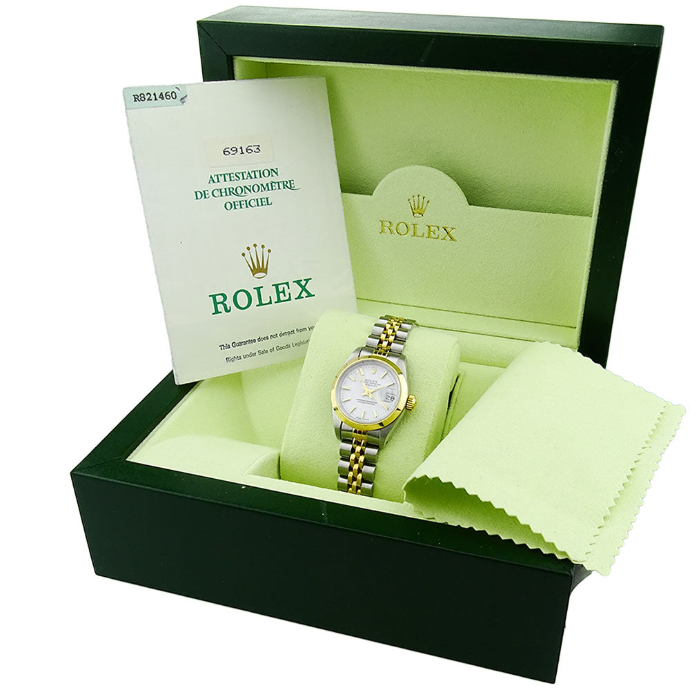 Rolex Lady Datejust Steel and Gold 69173