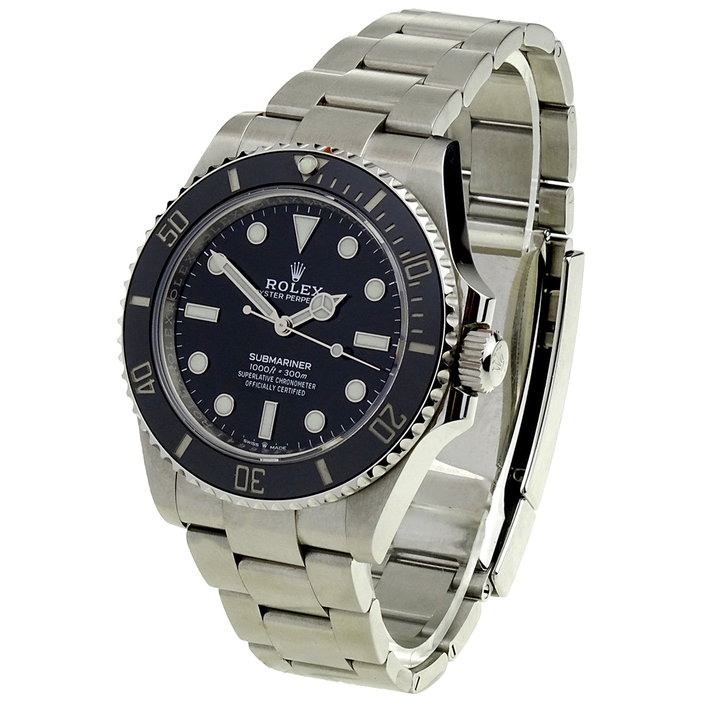 Rolex Submariner 41 Non Date Oyster Perpetual 124060 at Parkers Jewellers
