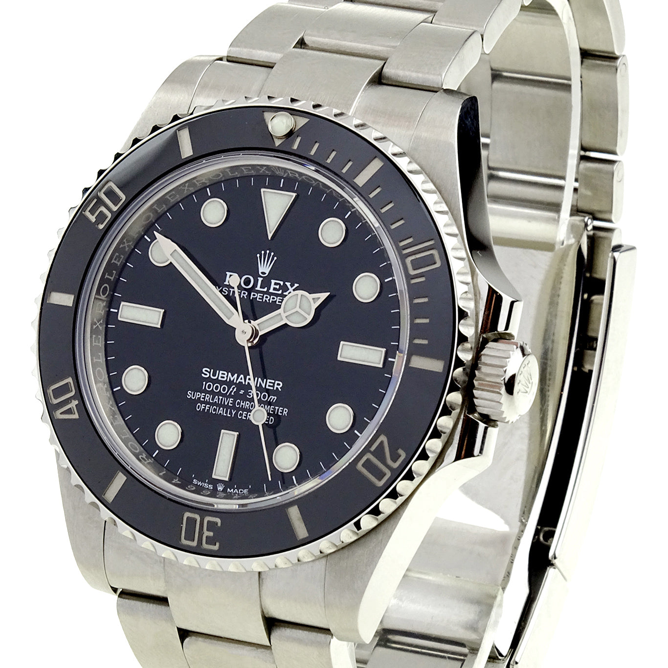 Rolex Submariner 41 Non Date Oyster Perpetual 124060