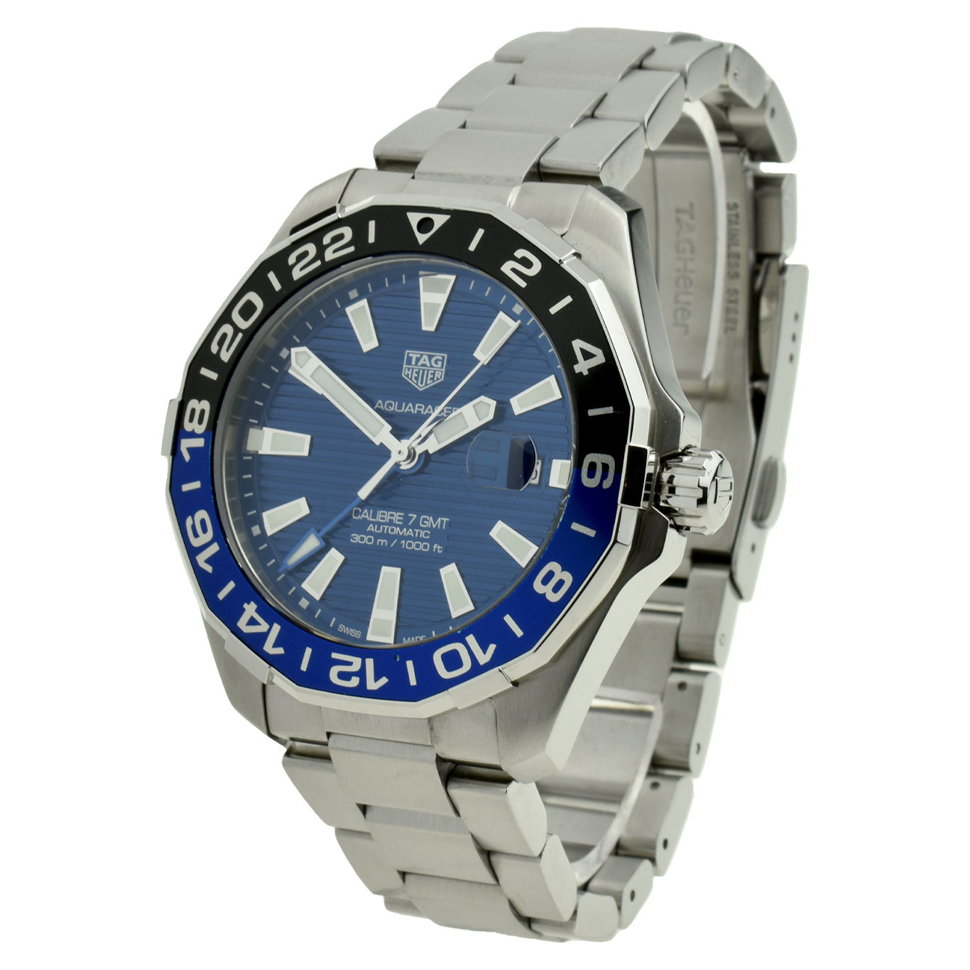 Tag Heuer Aquaracer Calibre 7 GMT WAY201T