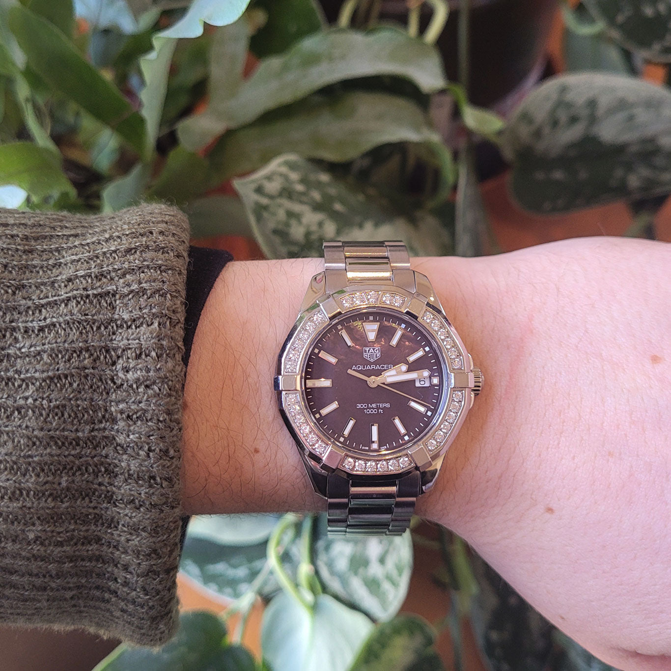 Tag Heuer Lady Aquaracer Diamond Quartz WAY131P