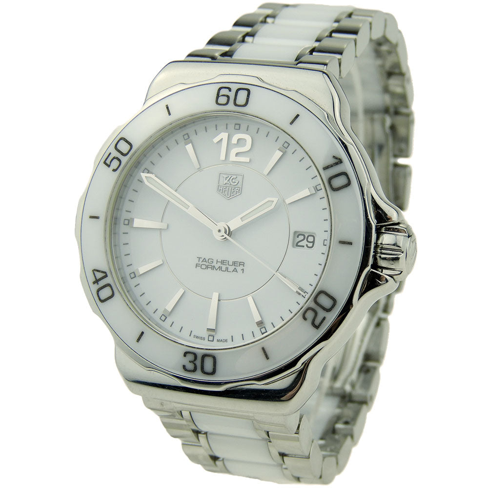 Tag Heuer Steel &amp; Ceramic F1 Quartz WAH1211