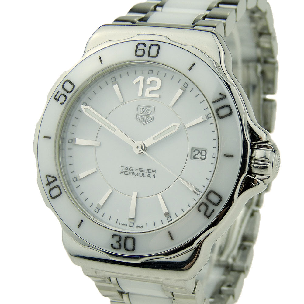 Tag Heuer Steel &amp; Ceramic F1 Quartz WAH1211