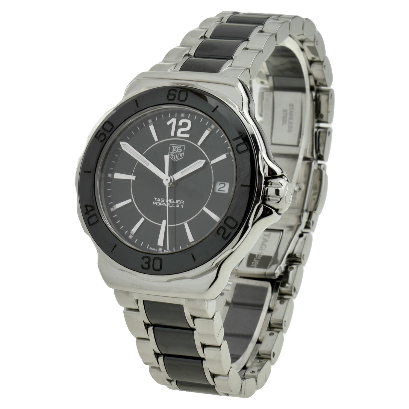 Tag Heuer Formula 1 Steel &amp; Ceramic Quartz WAH1210