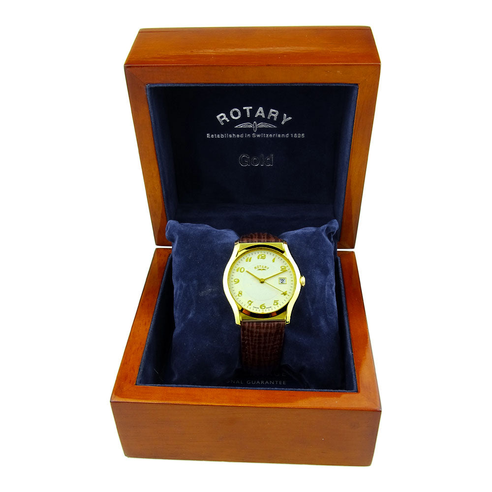 Rotary 9ct Quartz Wristwatch
