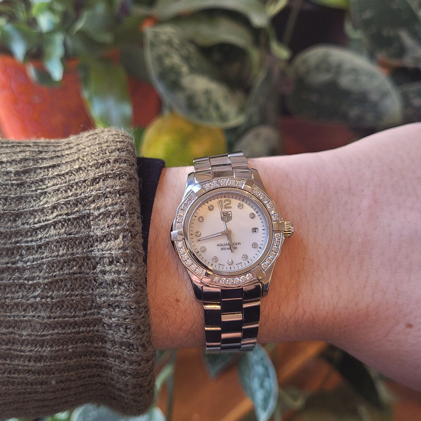 Tag Heuer Lady Aquaracer Diamond Quartz WAF1416