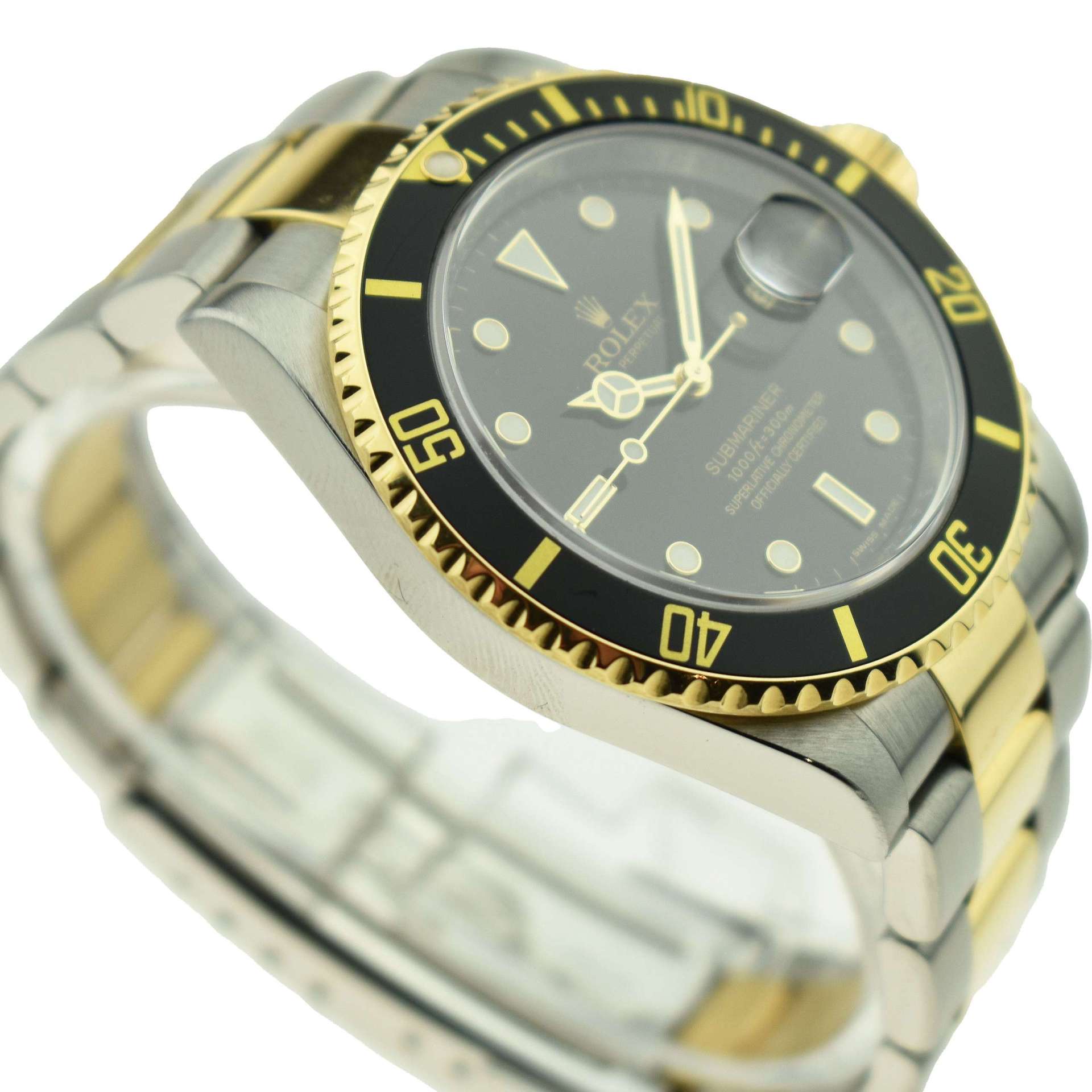Rolex Submariner Date Stainless Steel & Gold 16613LN