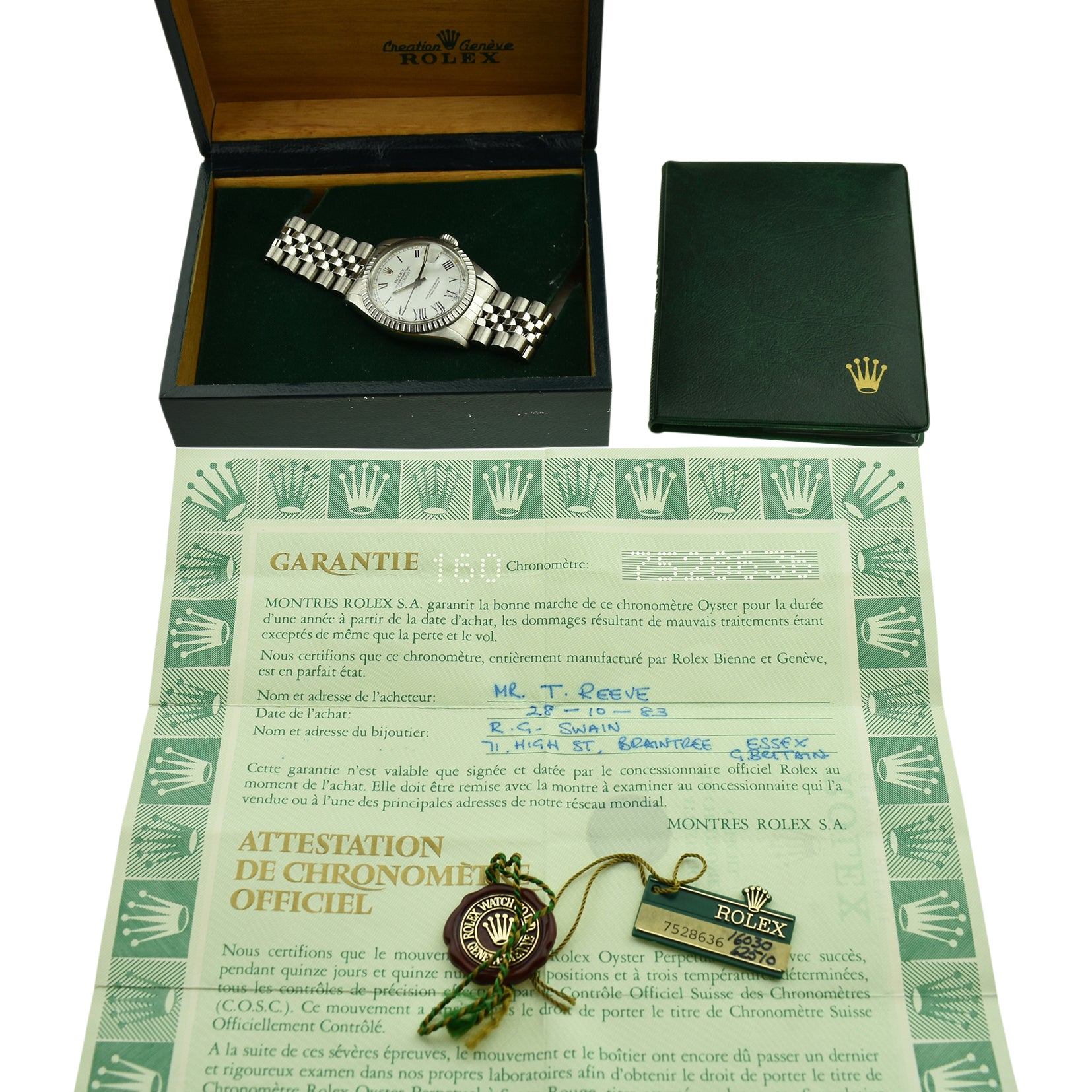 Rolex Datejust Stainless Steel 16030