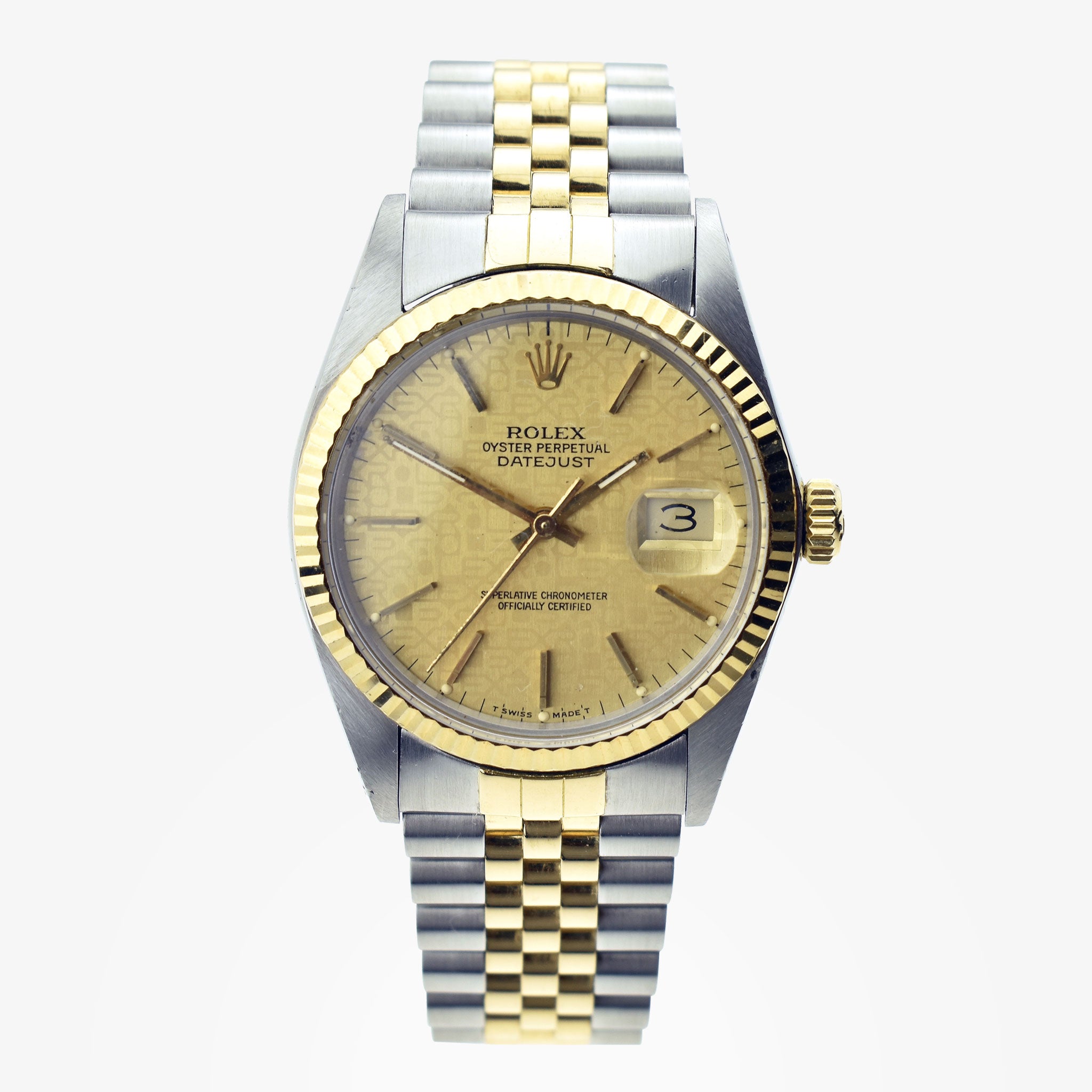 Rolex Datejust Stainless Steel & Gold 16013