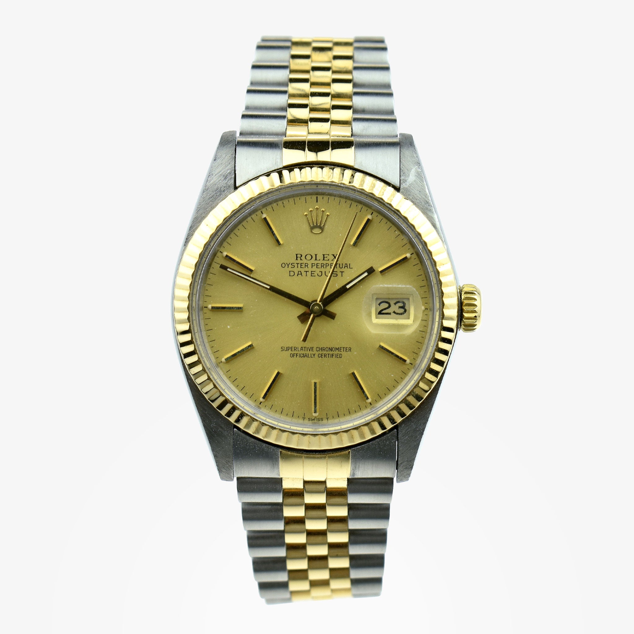 Rolex Datejust Stainless Steel & Gold 16013