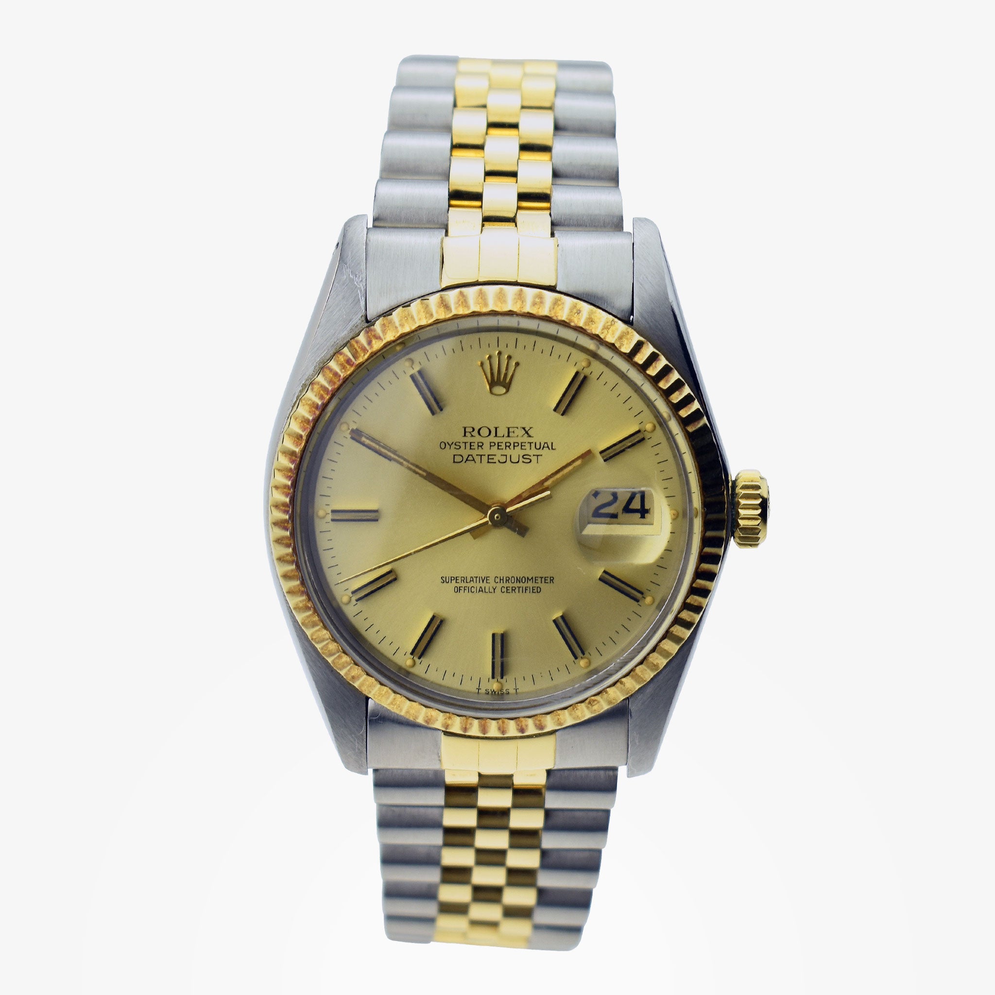 Rolex Datejust Stainless Steel & Gold 16013