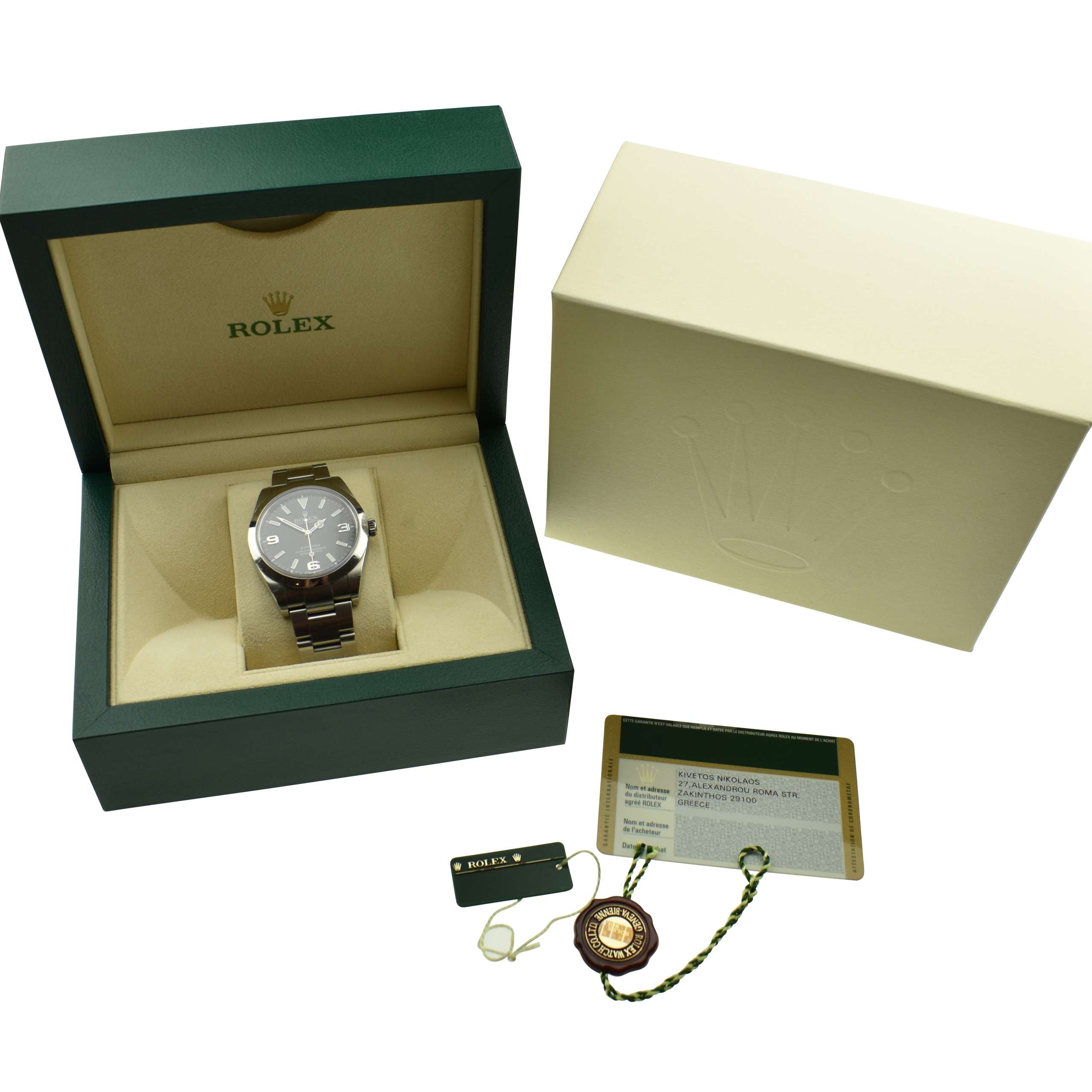 Rolex Explorer Stainless Steel 214270