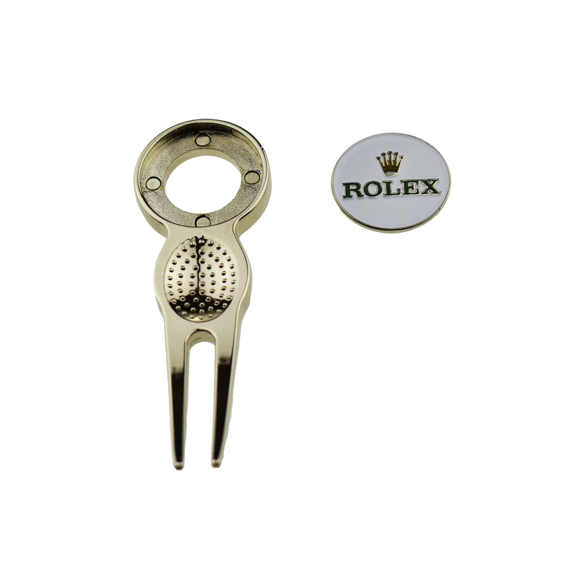 Rolex Golf Pitch Mark Repair Tool & Removable Ball Marker