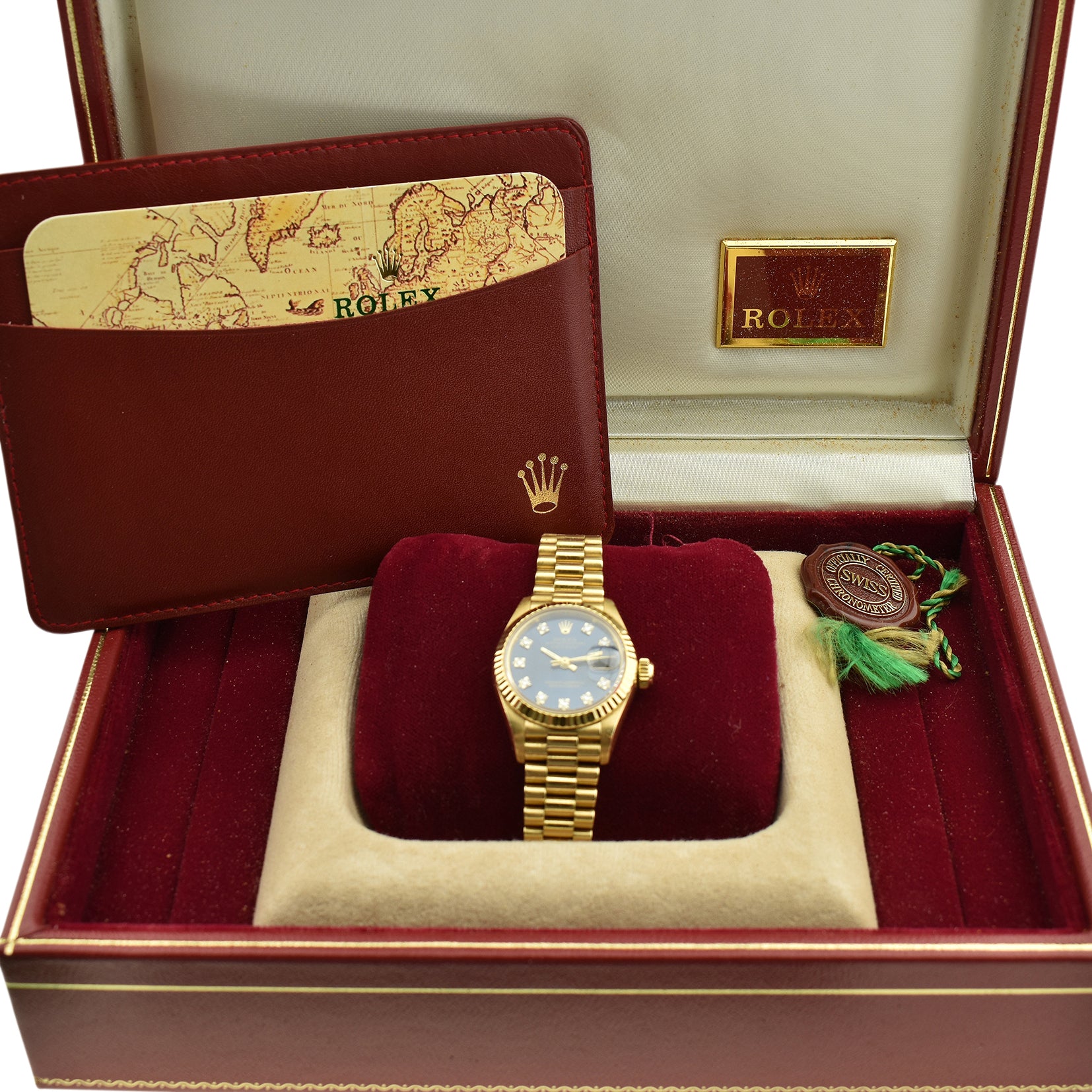 Rolex Ladies Datejust 18ct Yellow Gold 61978