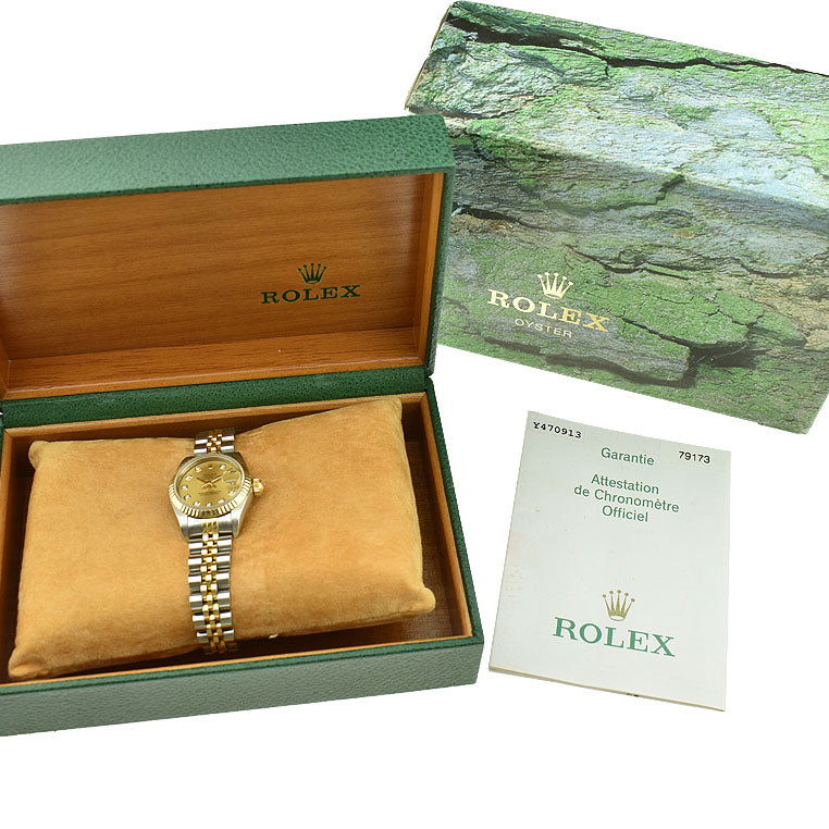 Rolex Ladies Datejust Diamond Dial 79173