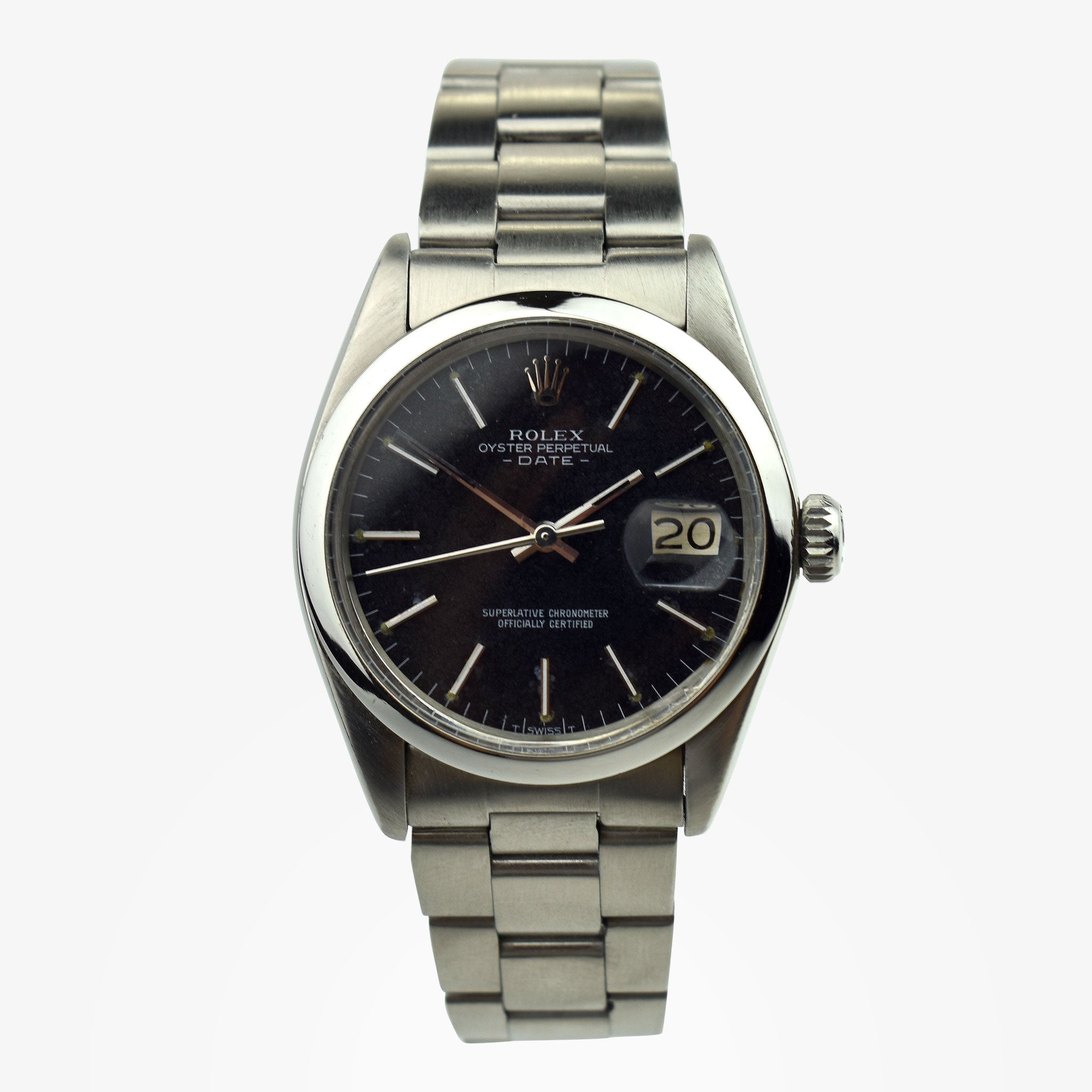 Rolex Oyster Date Perpetual Stainless Steel 1500