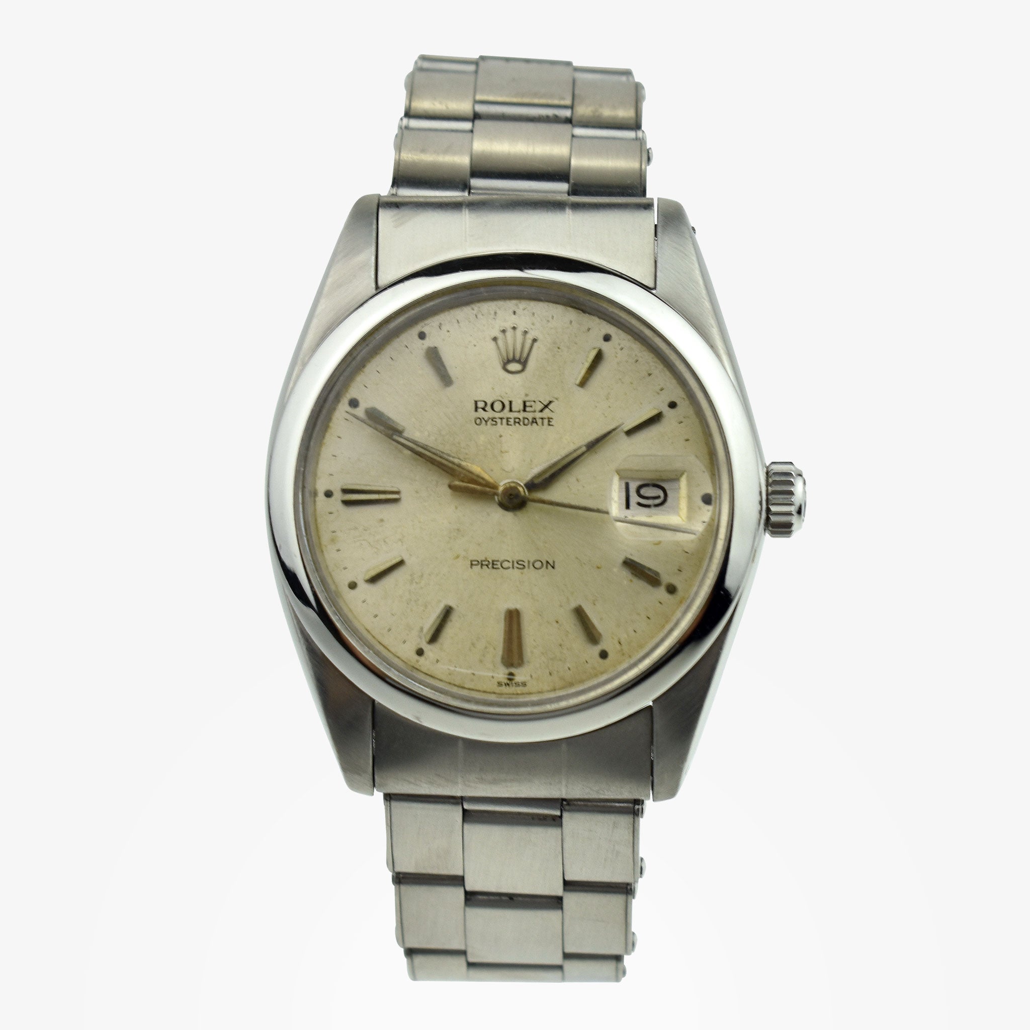 Rolex Oyster Date Precision Stainless Steel 6694
