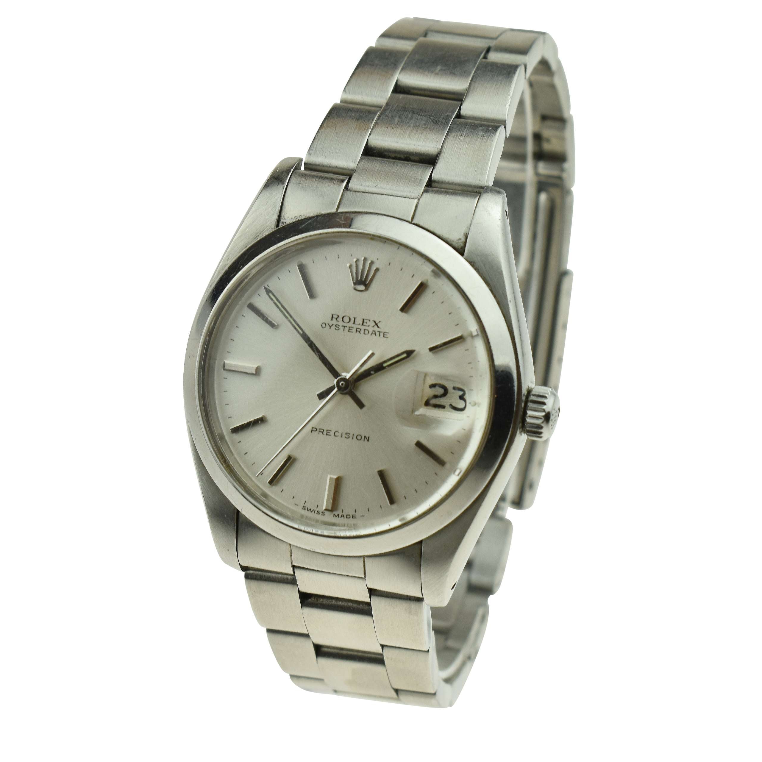 Rolex Oyster Date Precision Stainless Steel 6694