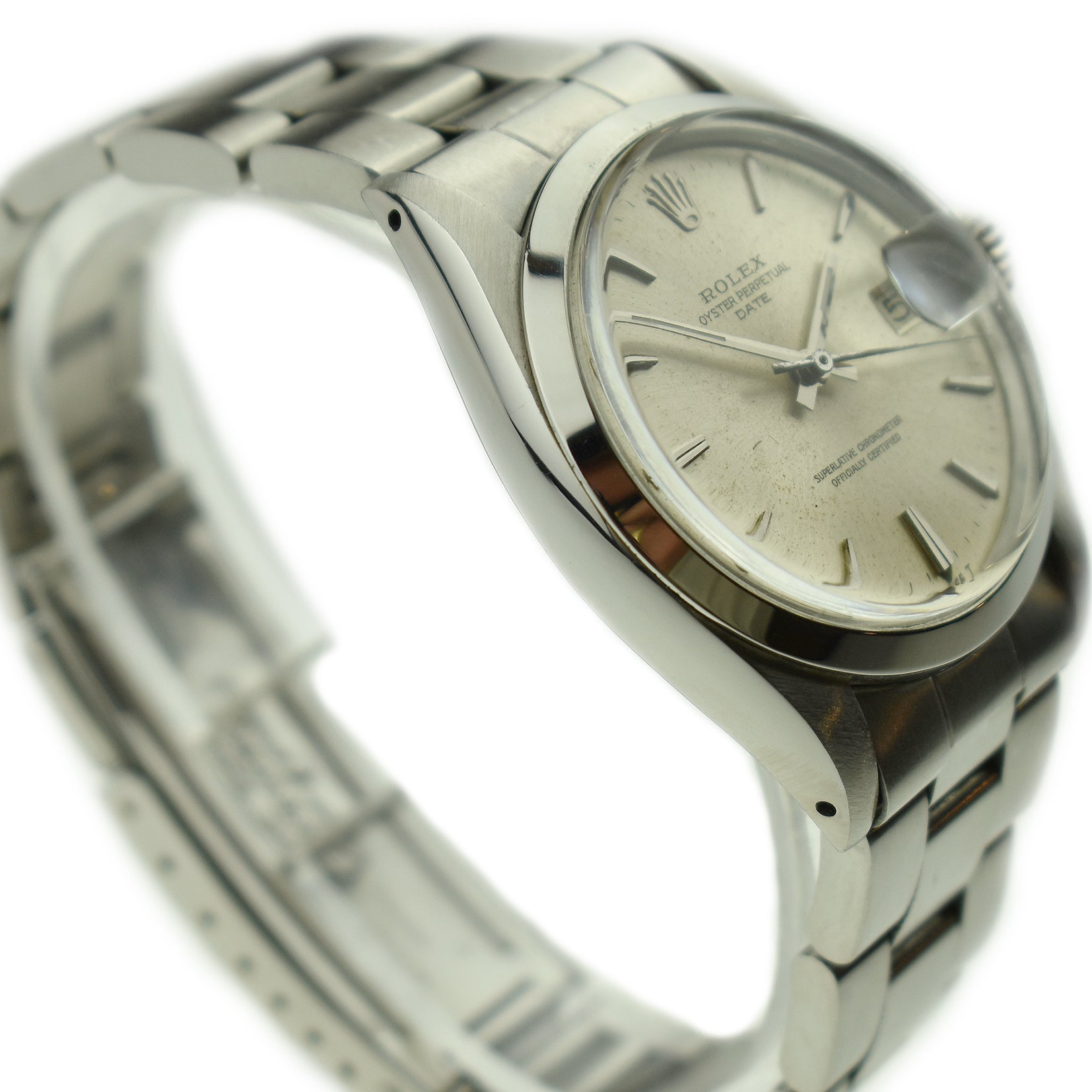 Rolex Oyster Perpetual Date Stainless Steel 1500