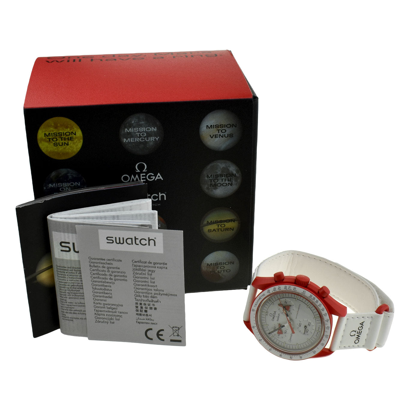 Swatch X Omega Moonswatch Mission To Mars SO33R100