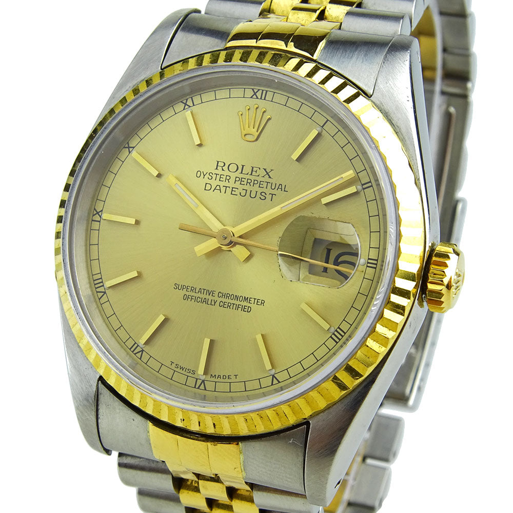 Rolex Datejust Steel and Gold 16233