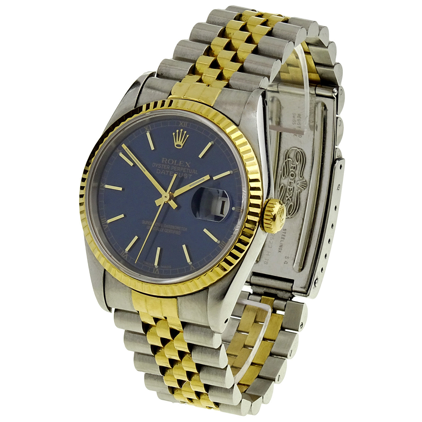 Rolex Datejust Oyster Perpetual Steel and Gold 16233 at Parkers Jewellers