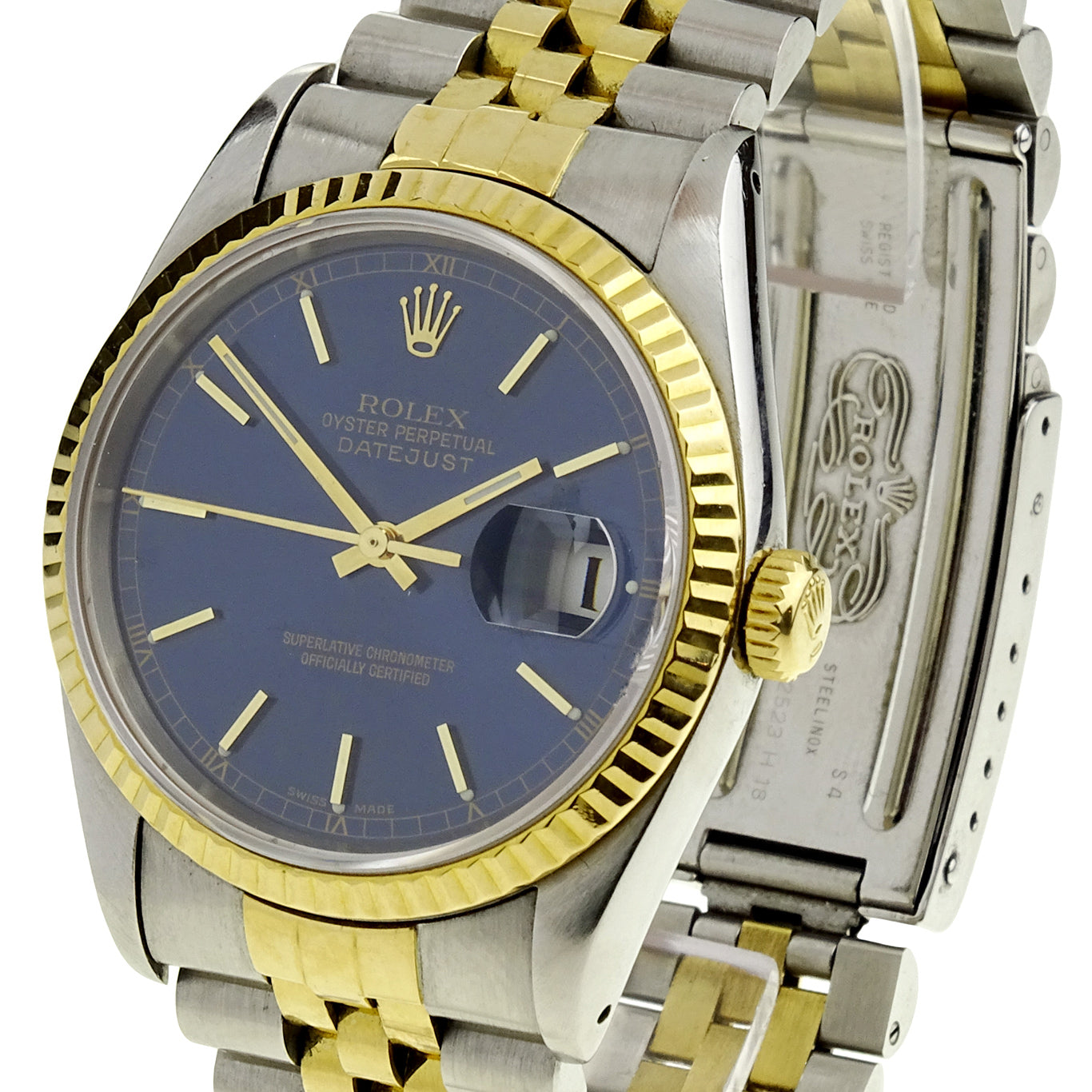 Rolex Datejust Oyster Perpetual Steel and Gold 16233
