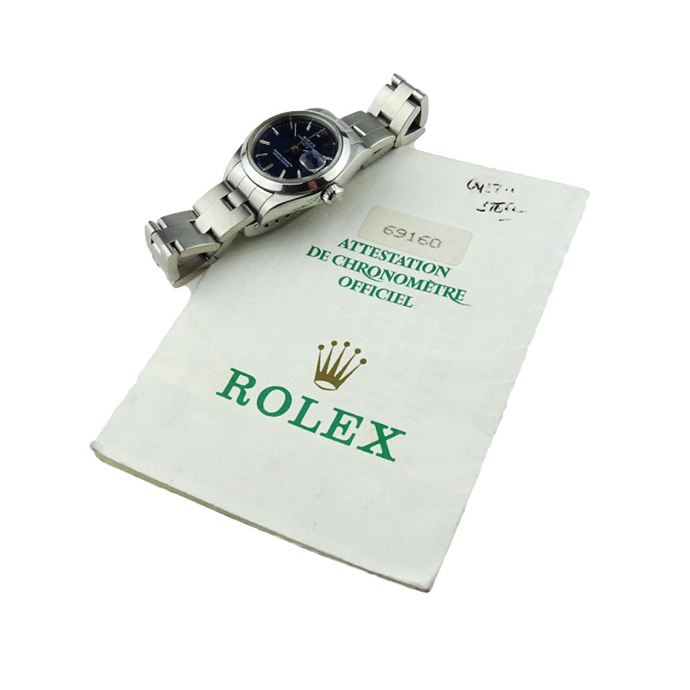 Rolex Lady Date Oyster Perpetual 69160