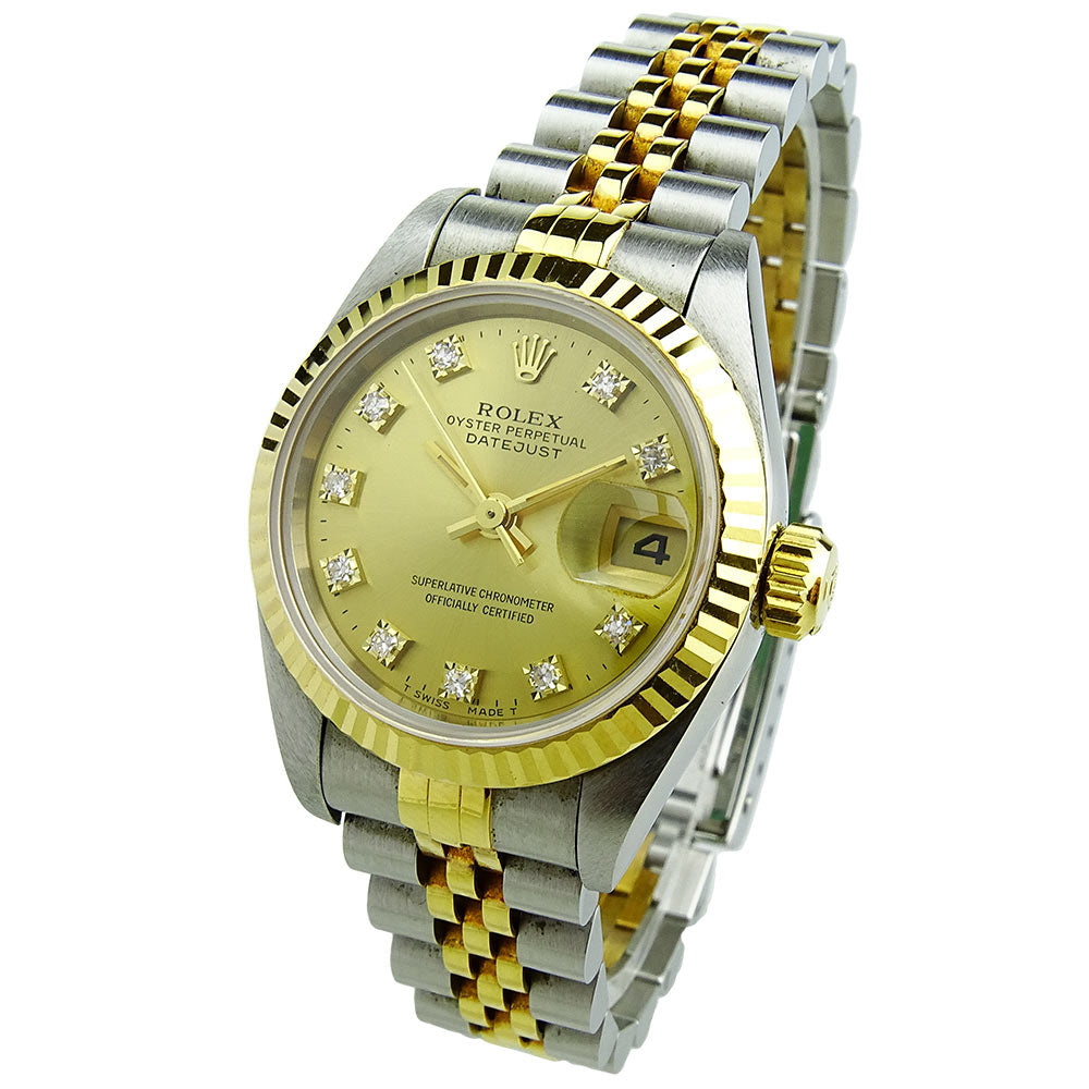 Rolex Lady Datejust Steel and Gold 69173