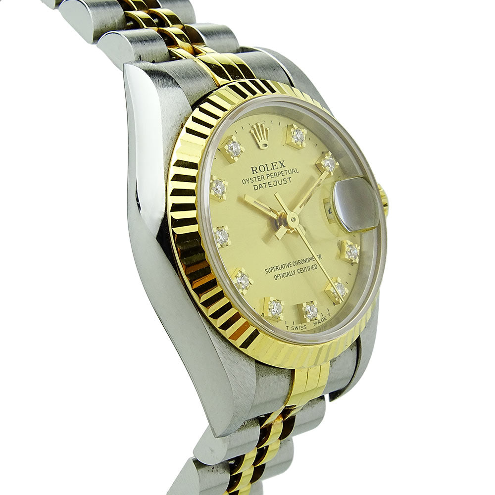 Rolex Lady Datejust Steel and Gold 69173