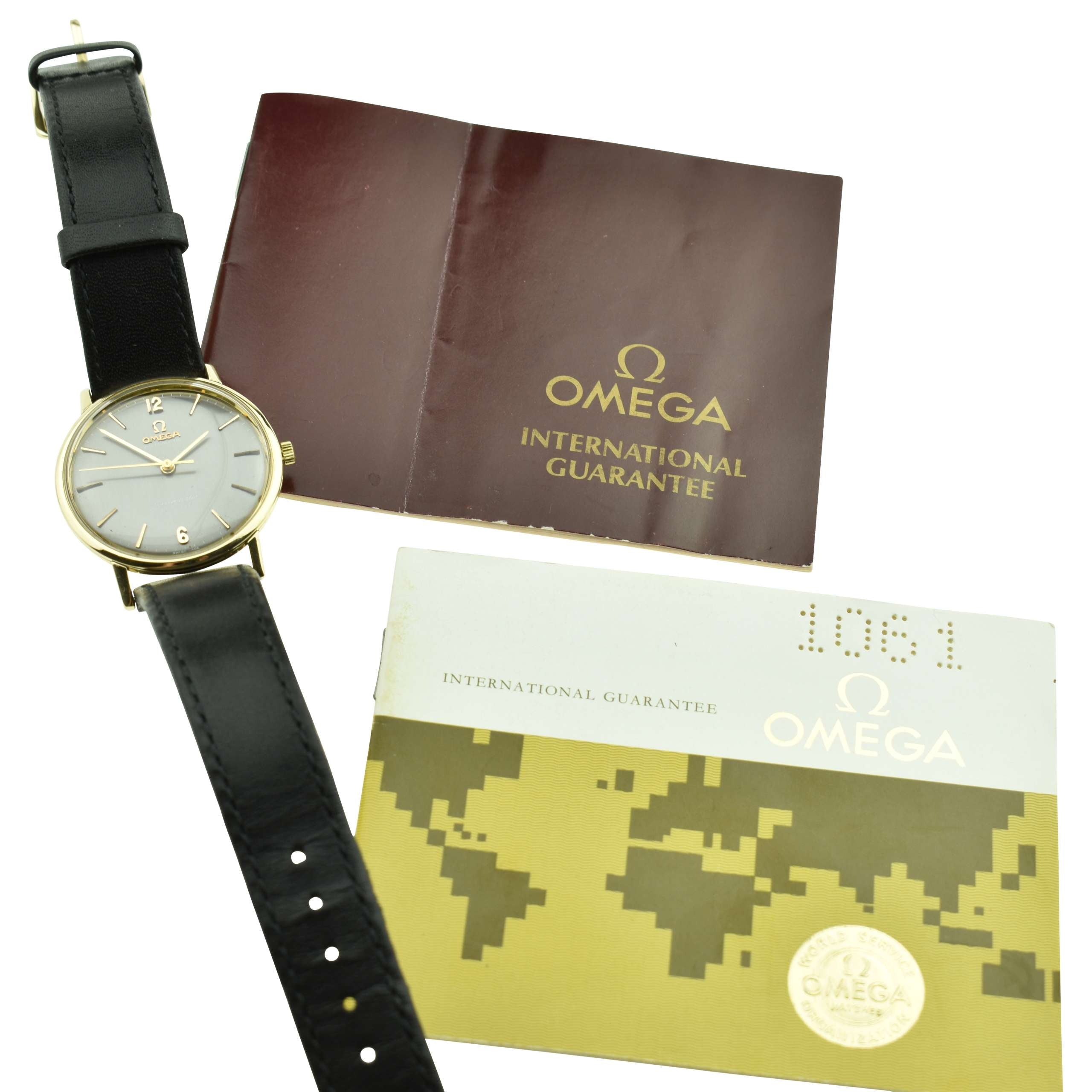 Omega Seamaster De Ville 9ct Gold 1061