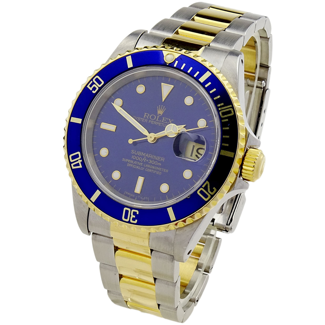 Rolex Submariner Date Steel and Gold 16613
