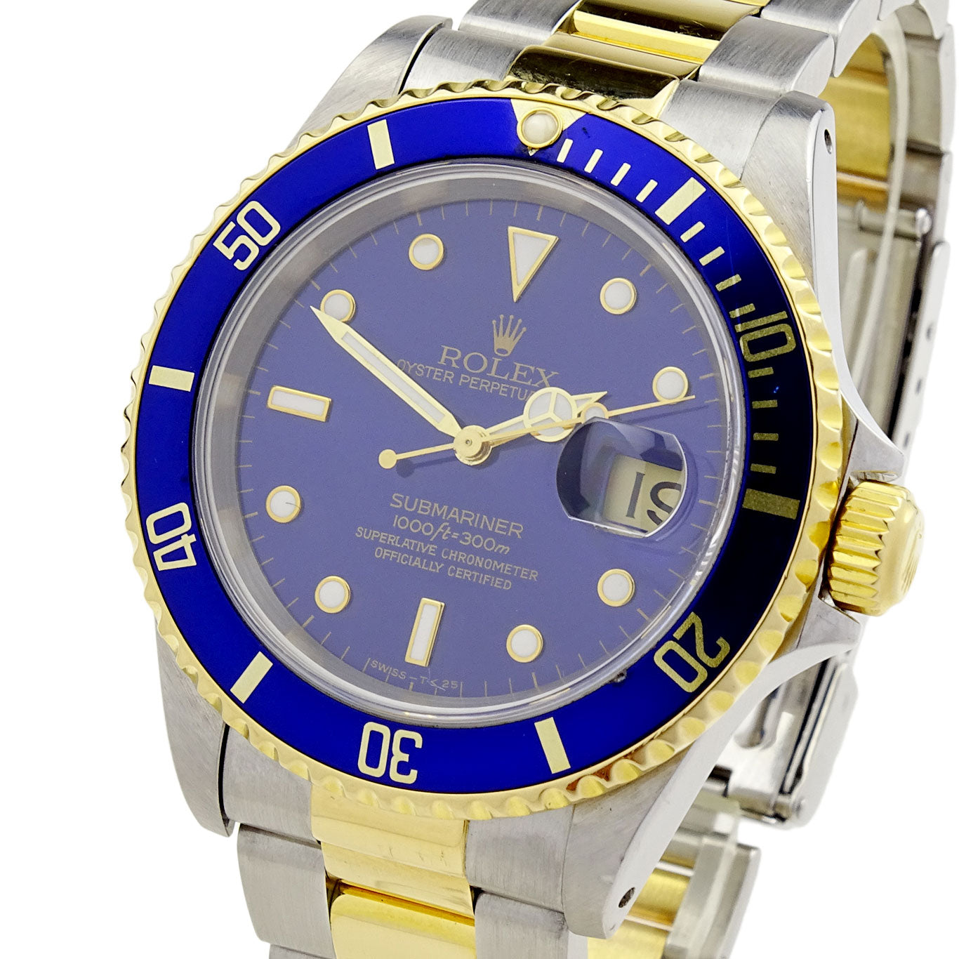 Rolex Submariner Date Steel and Gold 16613