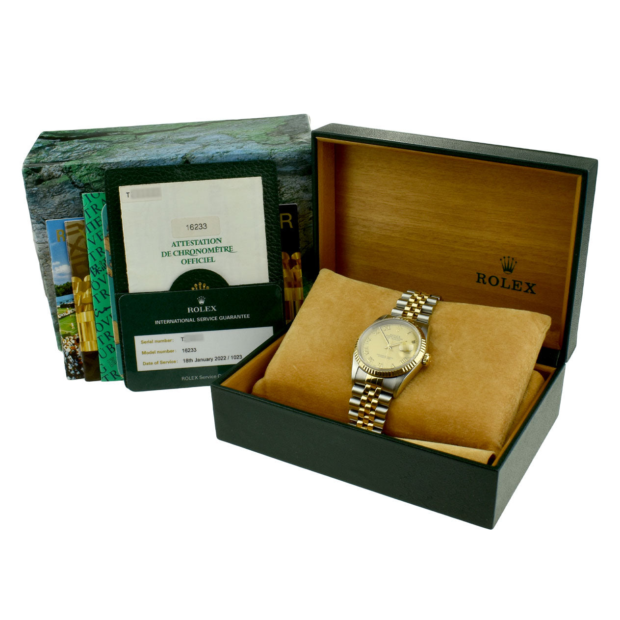 Rolex Datejust Stainless Steel &amp; Gold 16233