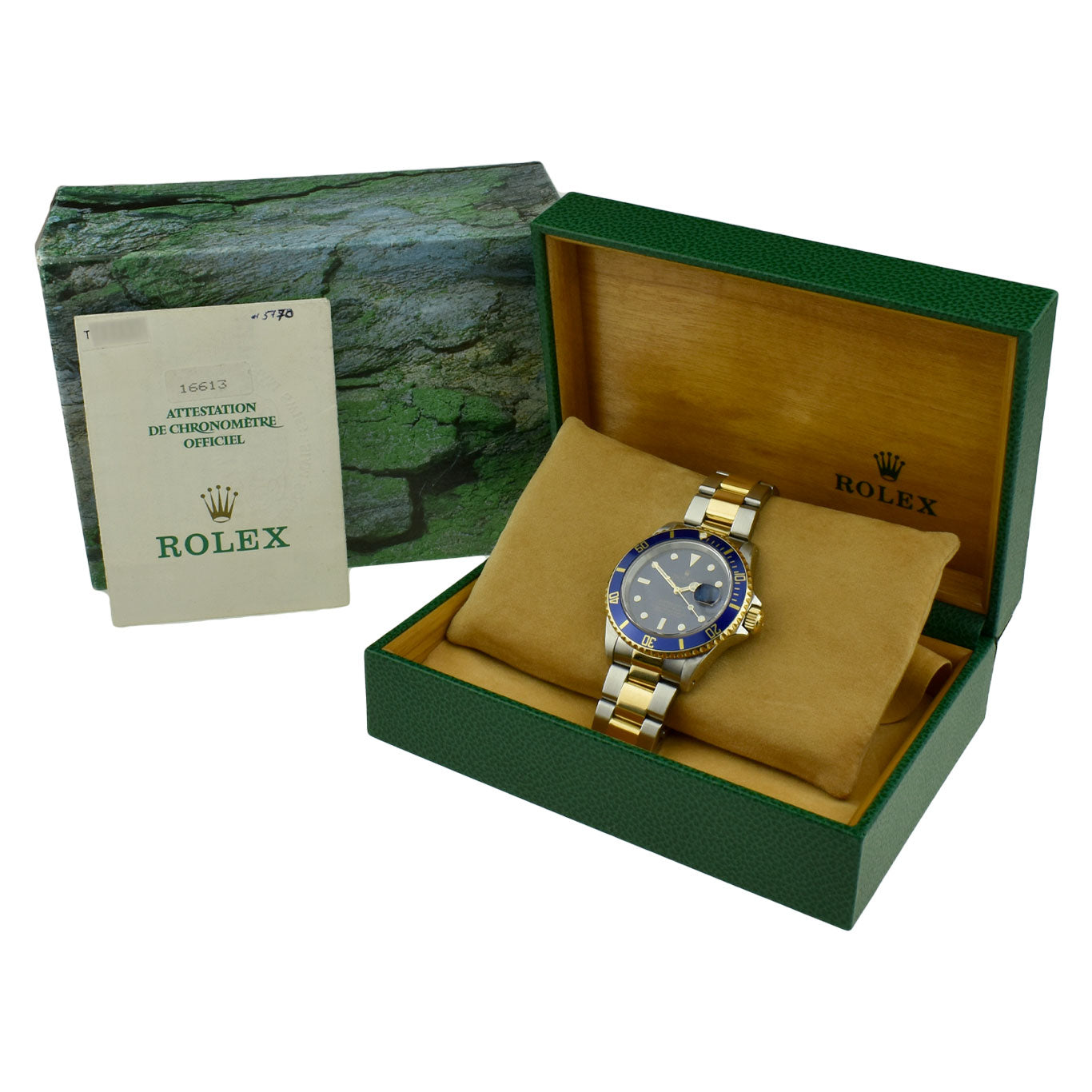 Rolex Submariner Date Stainless Steel &amp; Gold 16613
