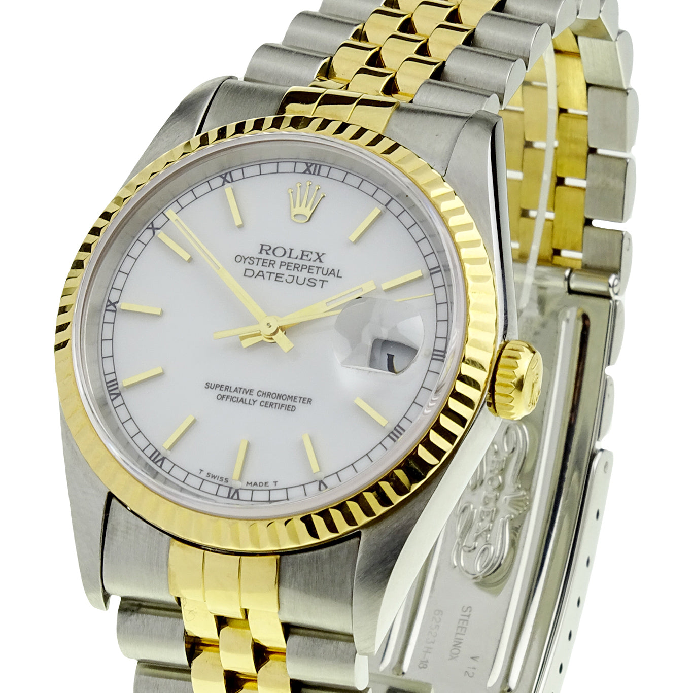 Rolex Datejust Steel and Gold 16233