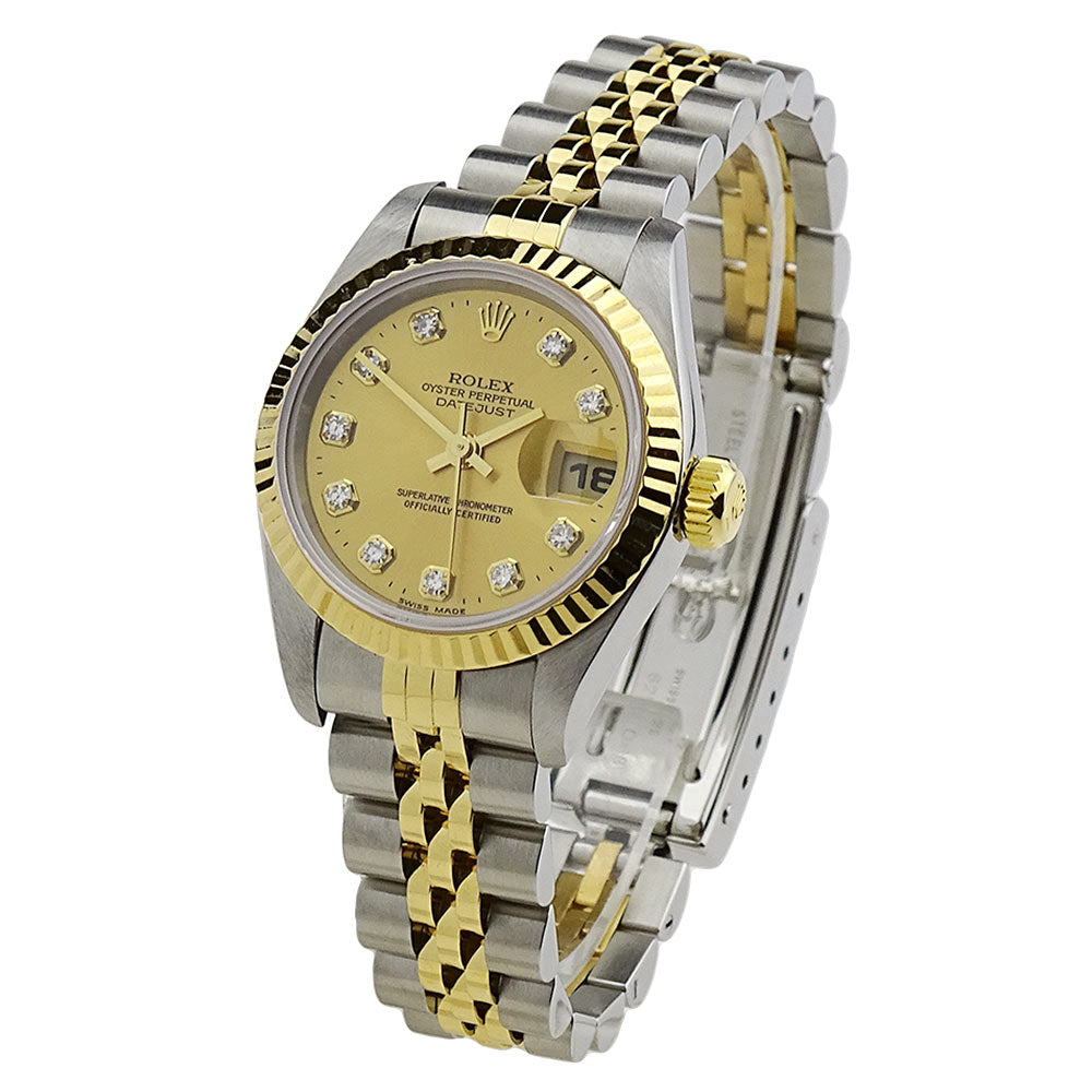 Rolex Lady Datejust Steel and Gold 69173